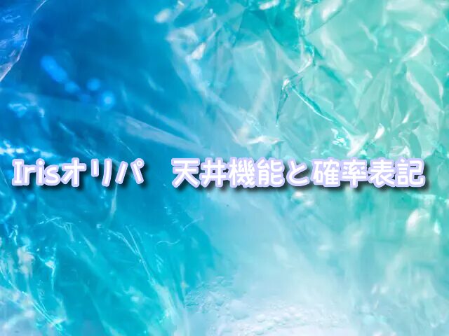 アイリスオリパ　天井機能